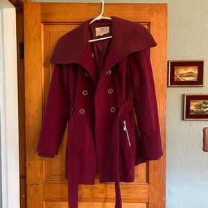 Guess Belted Pea Coat ✨